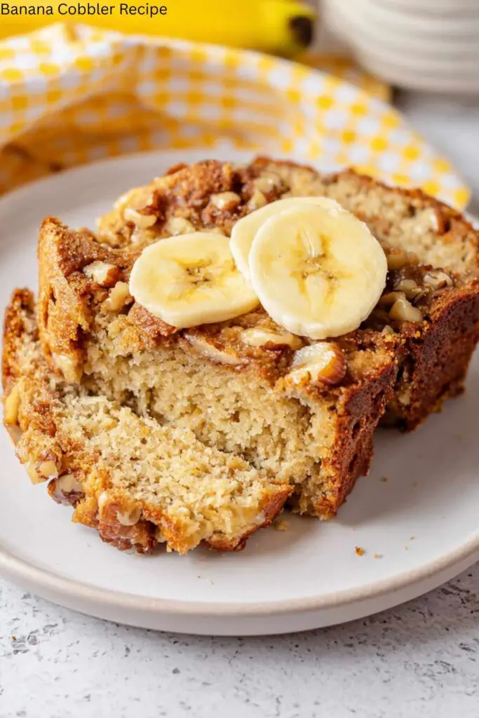 Banana Cobbler Recipe