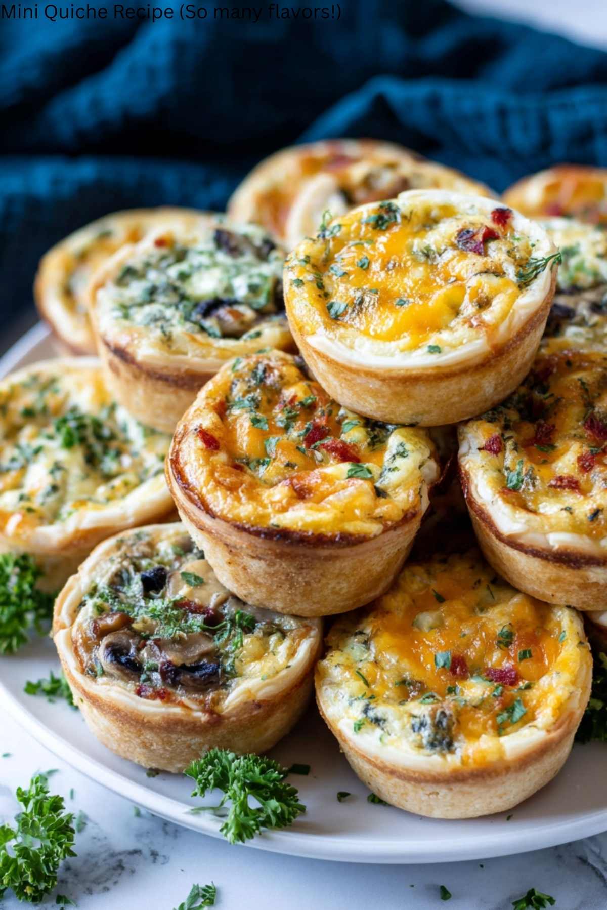 Mini Quiche Recipe (So many flavors!)