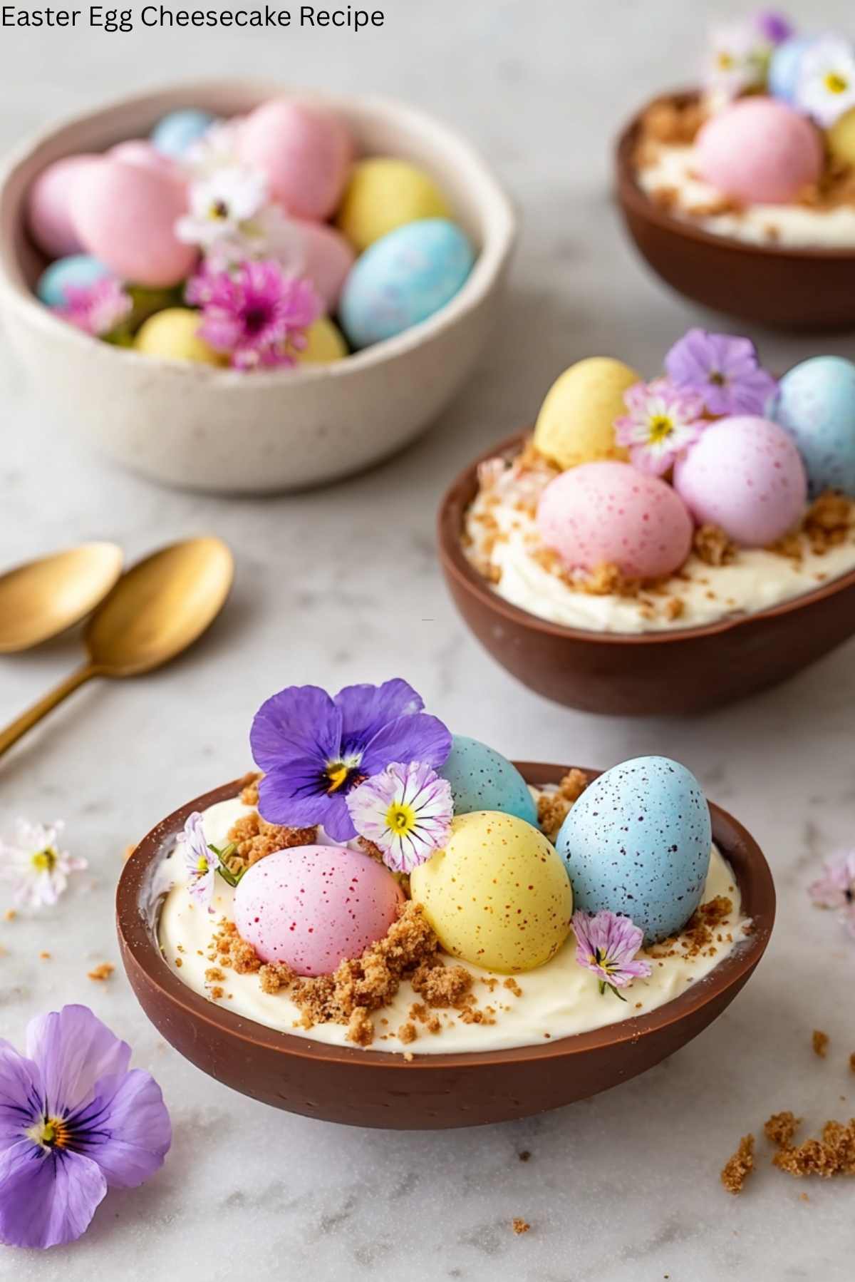 Easter Egg Cheesecake Recipe