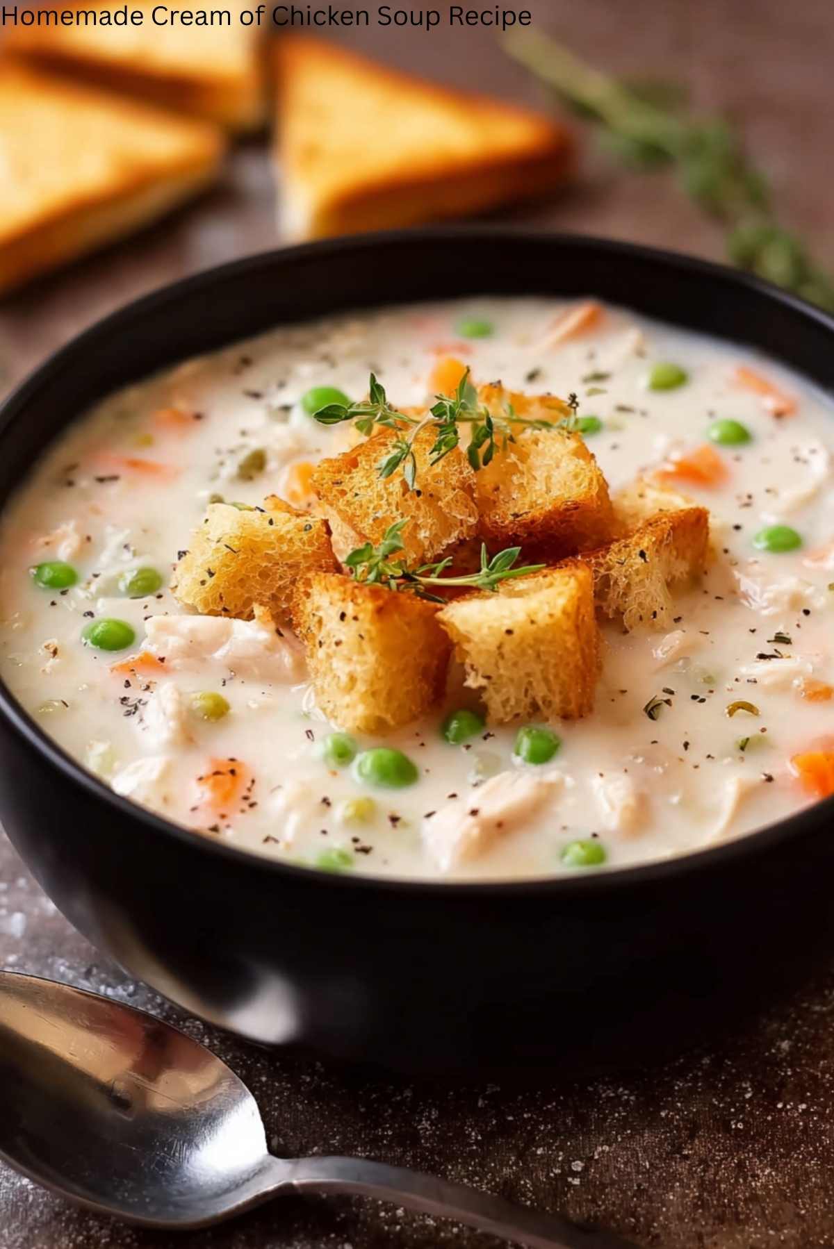 Homemade Cream of Chicken Soup Recipe