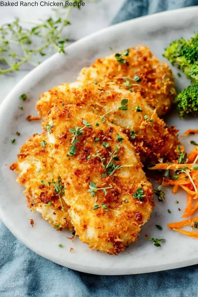 Baked Ranch Chicken Recipe 4 Baked Ranch Chicken Recipe
