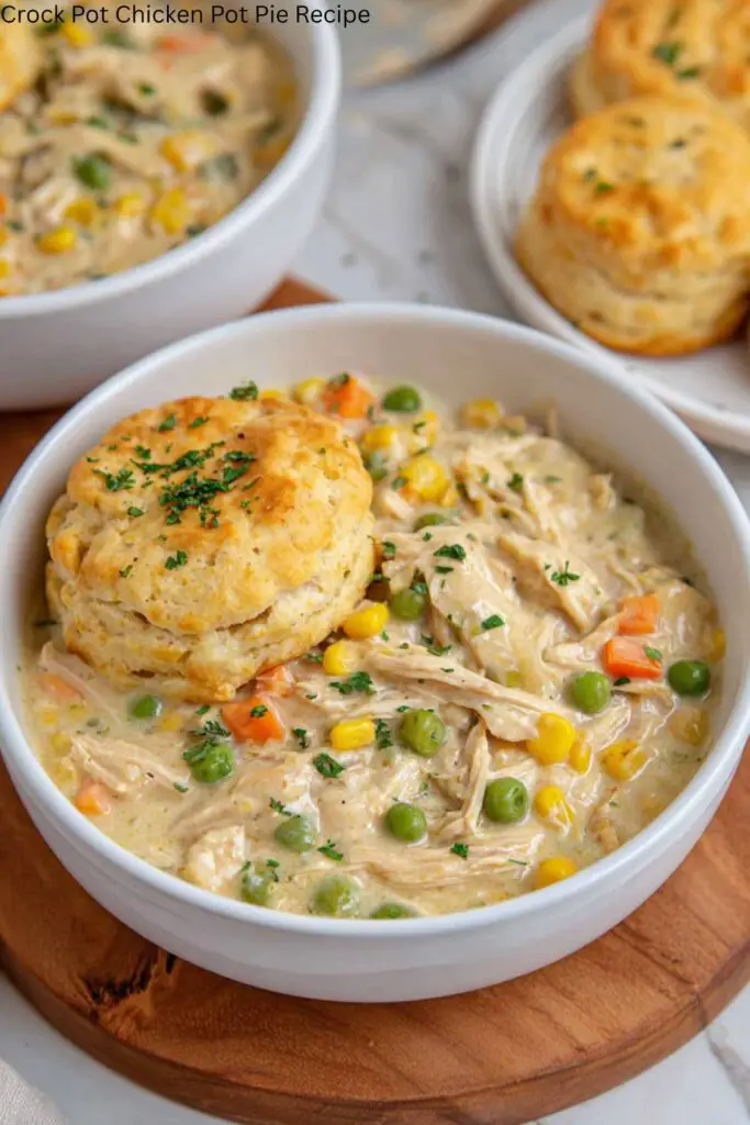 Crock Pot Chicken Pot Pie Recipe