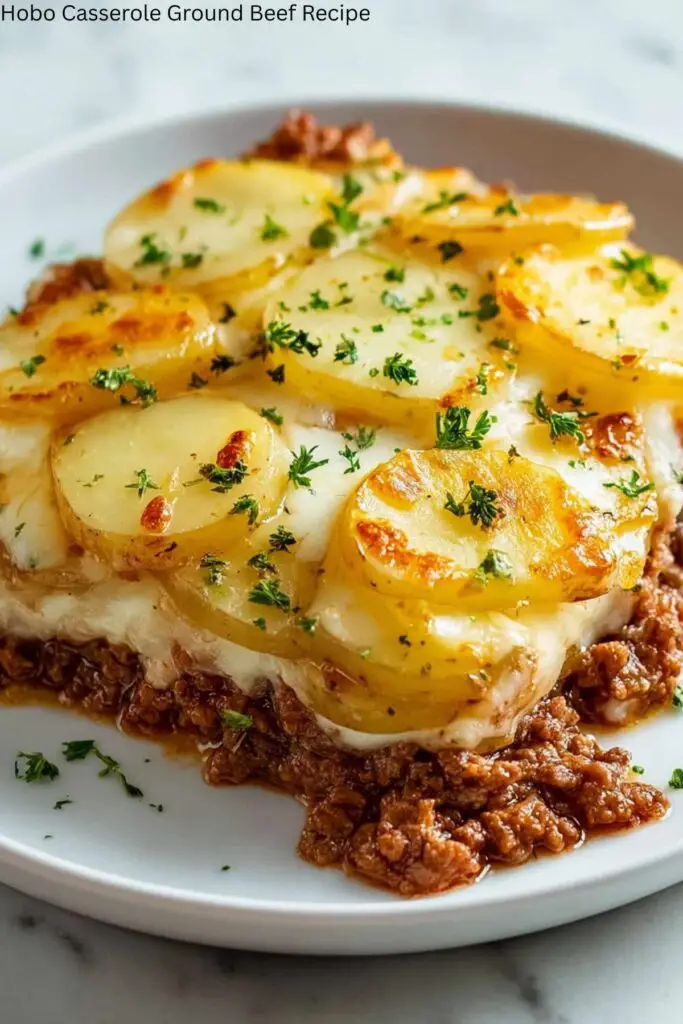 Hobo Casserole Ground Beef Recipe