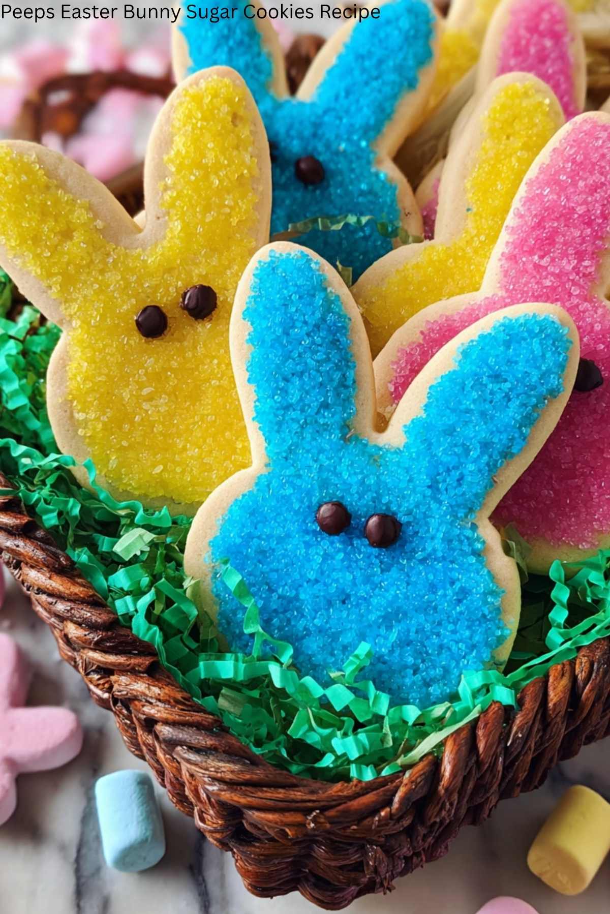 Peeps Easter Bunny Sugar Cookies Recipe