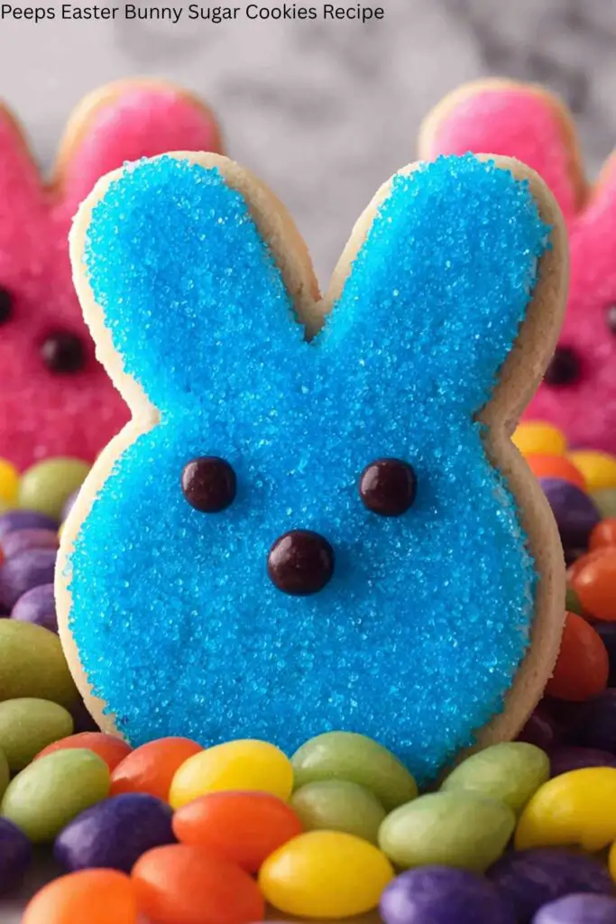 Peeps Easter Bunny Sugar Cookies Recipe