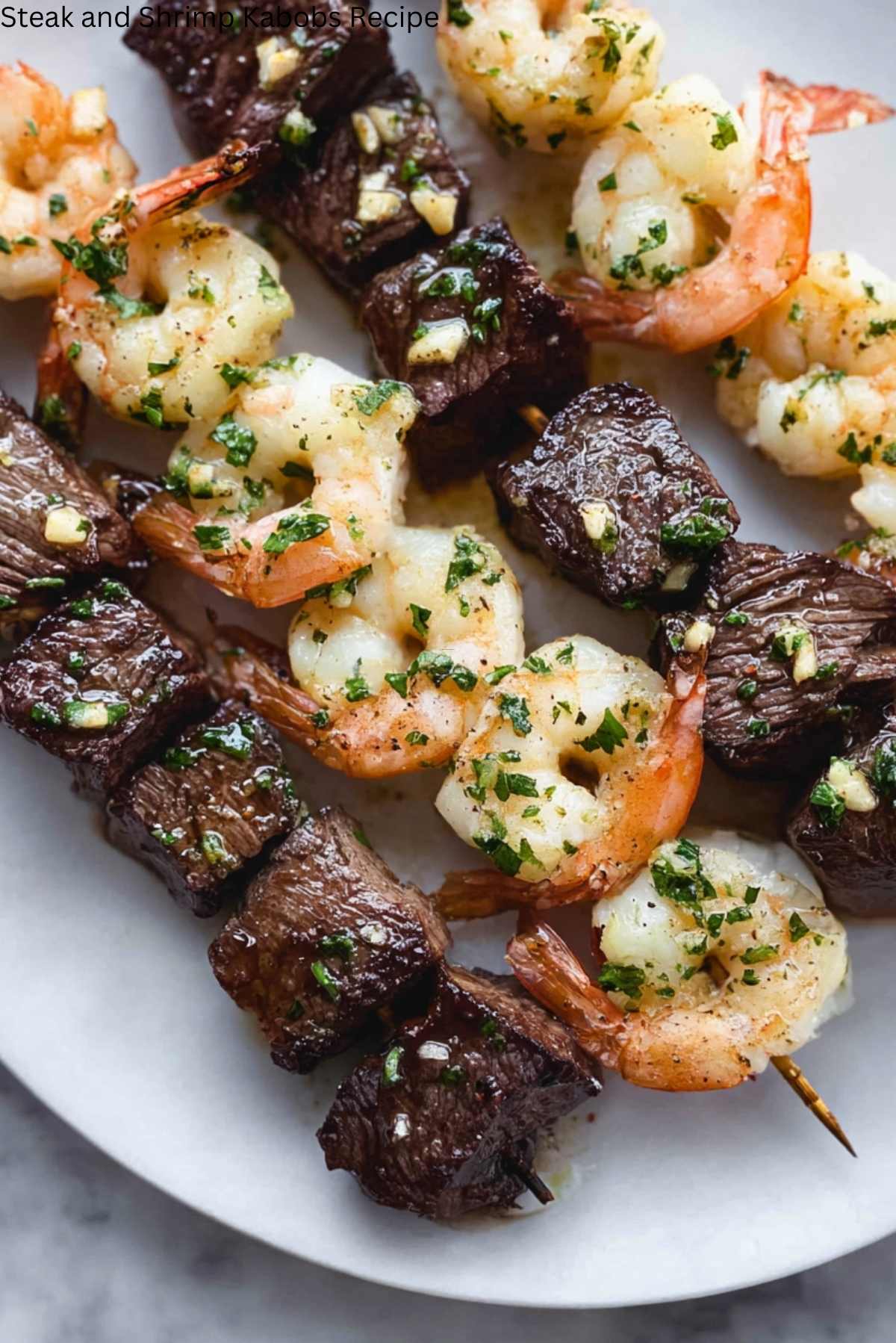 Steak and Shrimp Kabobs Recipe