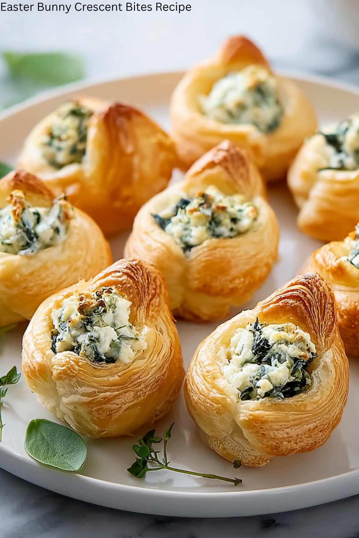 Easter Bunny Crescent Bites Recipe