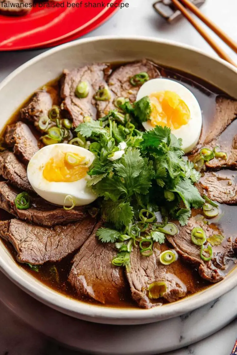 Taiwanese Braised Beef Shank Recipe