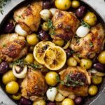 Greek Chicken Thighs with Olives and Lemon Recipe