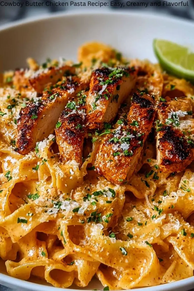 Cowboy Butter Chicken Pasta Recipe: Easy, Creamy and Flavorful