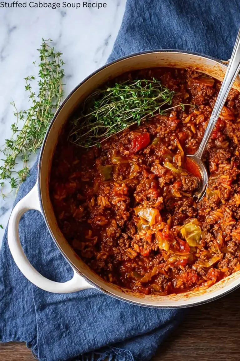 Stuffed Cabbage Soup Recipe