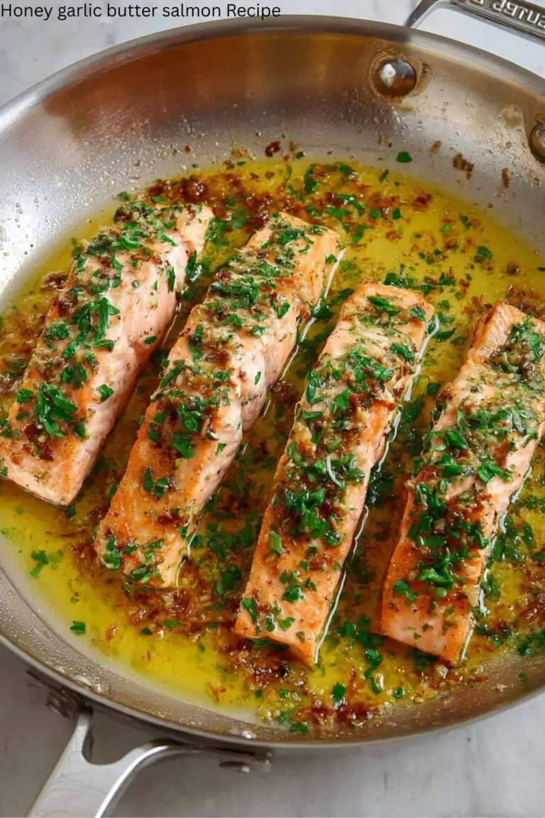 Honey Garlic Butter Salmon Recipe
