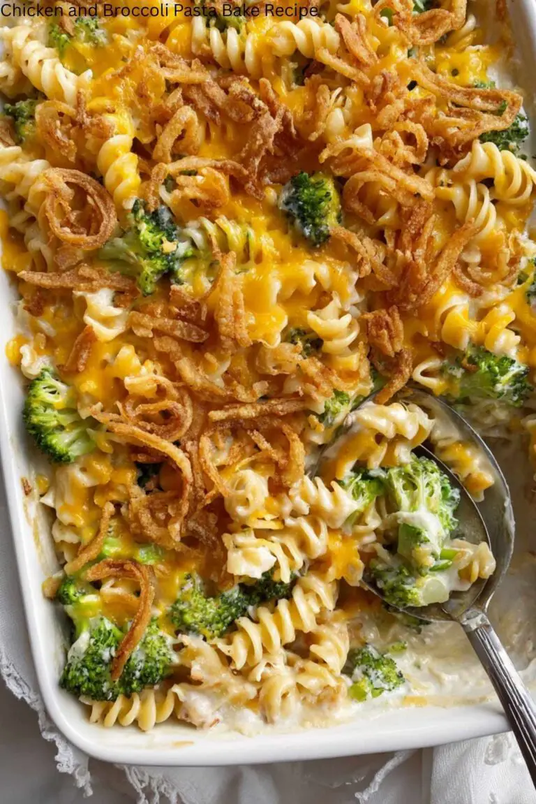 Chicken and Broccoli Pasta Bake Recipe
