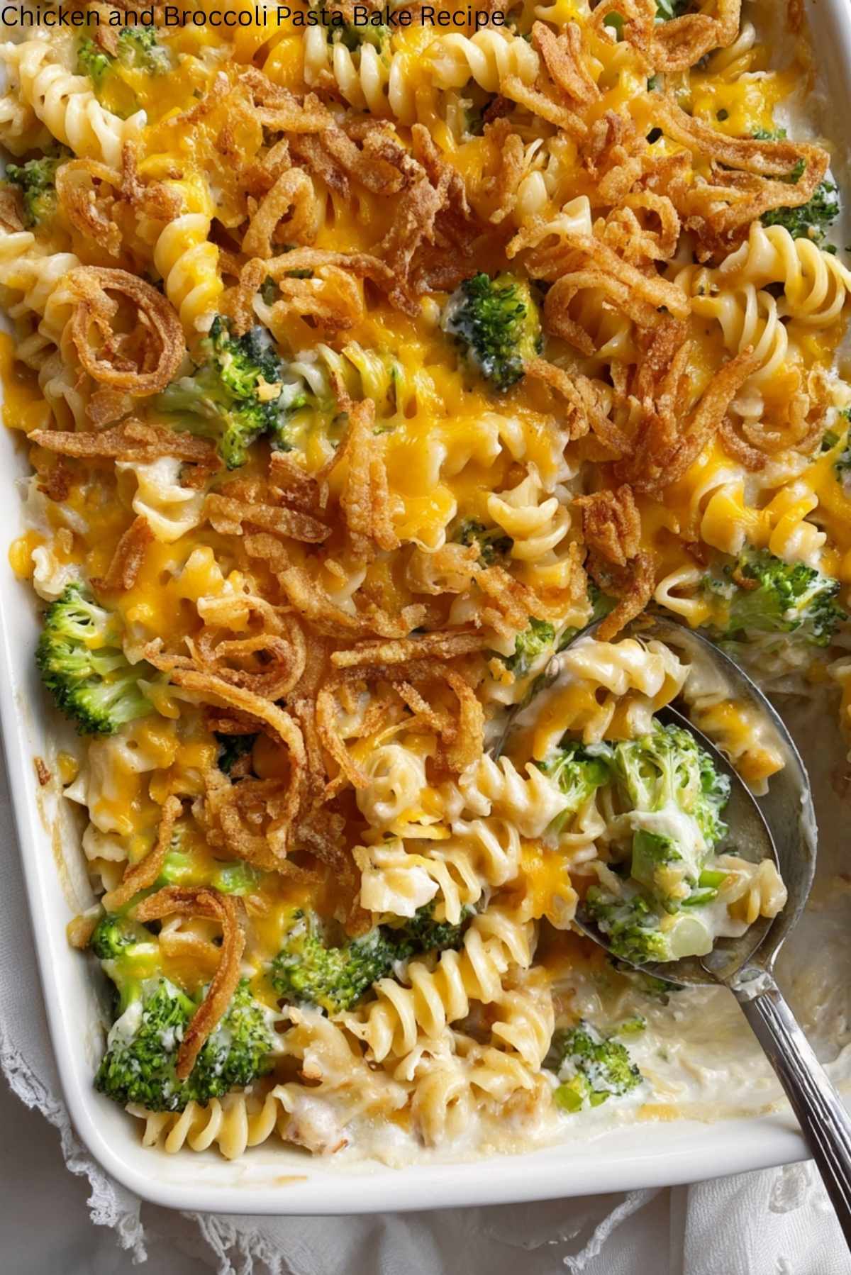 Chicken and Broccoli Pasta Bake Recipe