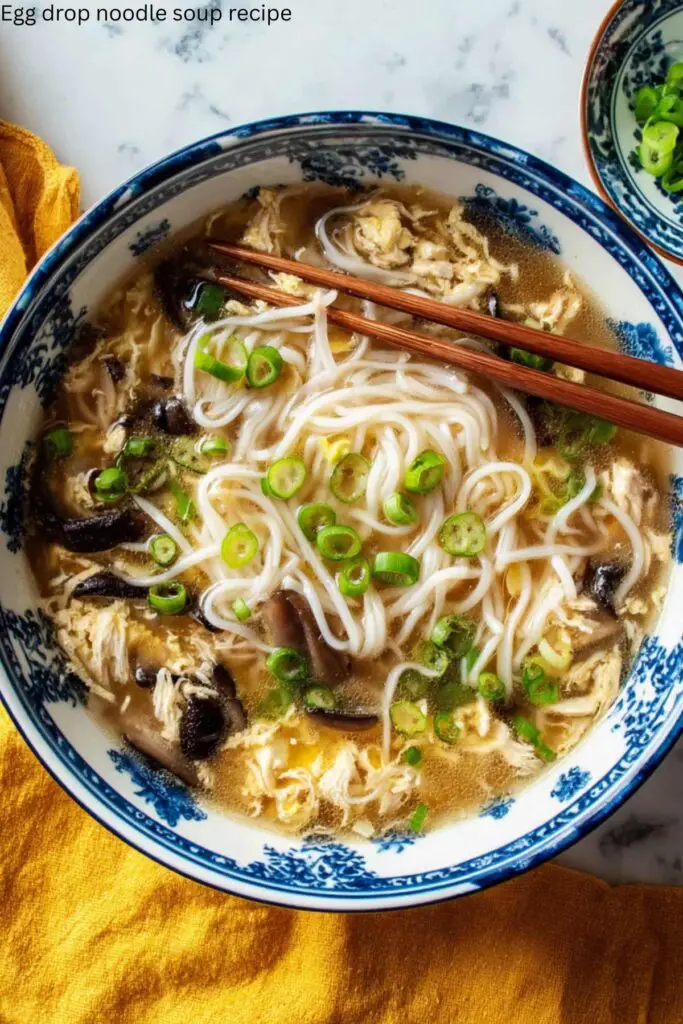 Egg Drop Noodle Soup Recipe 4 Egg Drop Noodle Soup Recipe