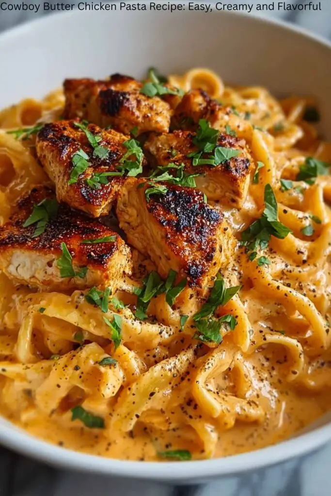Cowboy Butter Chicken Pasta Recipe: Easy, Creamy and Flavorful