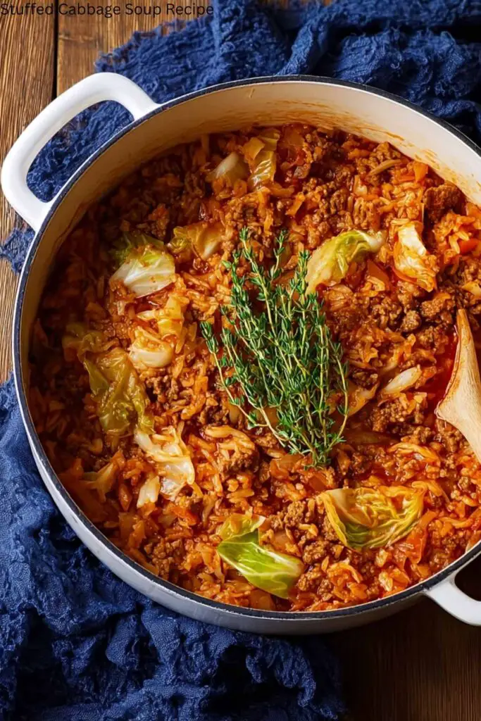 Stuffed Cabbage Soup Recipe