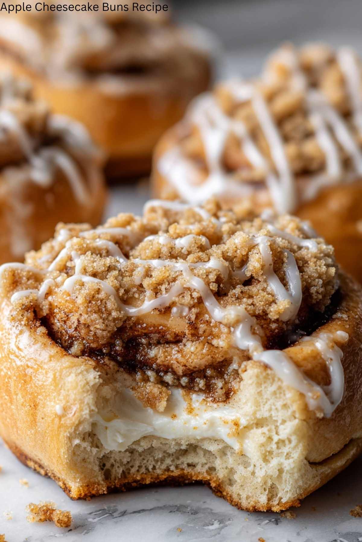 Apple Cheesecake Buns Recipe