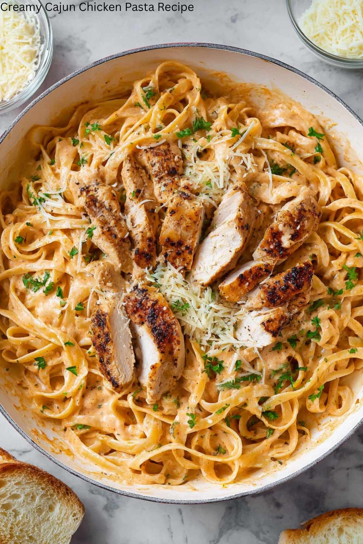 Creamy Cajun Chicken Pasta Recipe