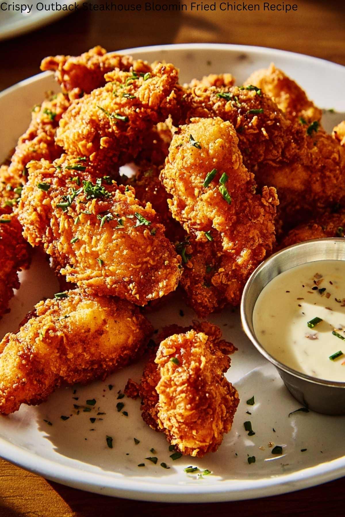 Crispy Outback Steakhouse Bloomin Fried Chicken Recipe