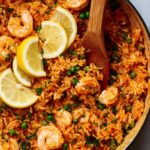 Easy Garlic Butter Shrimp and Rice Recipe