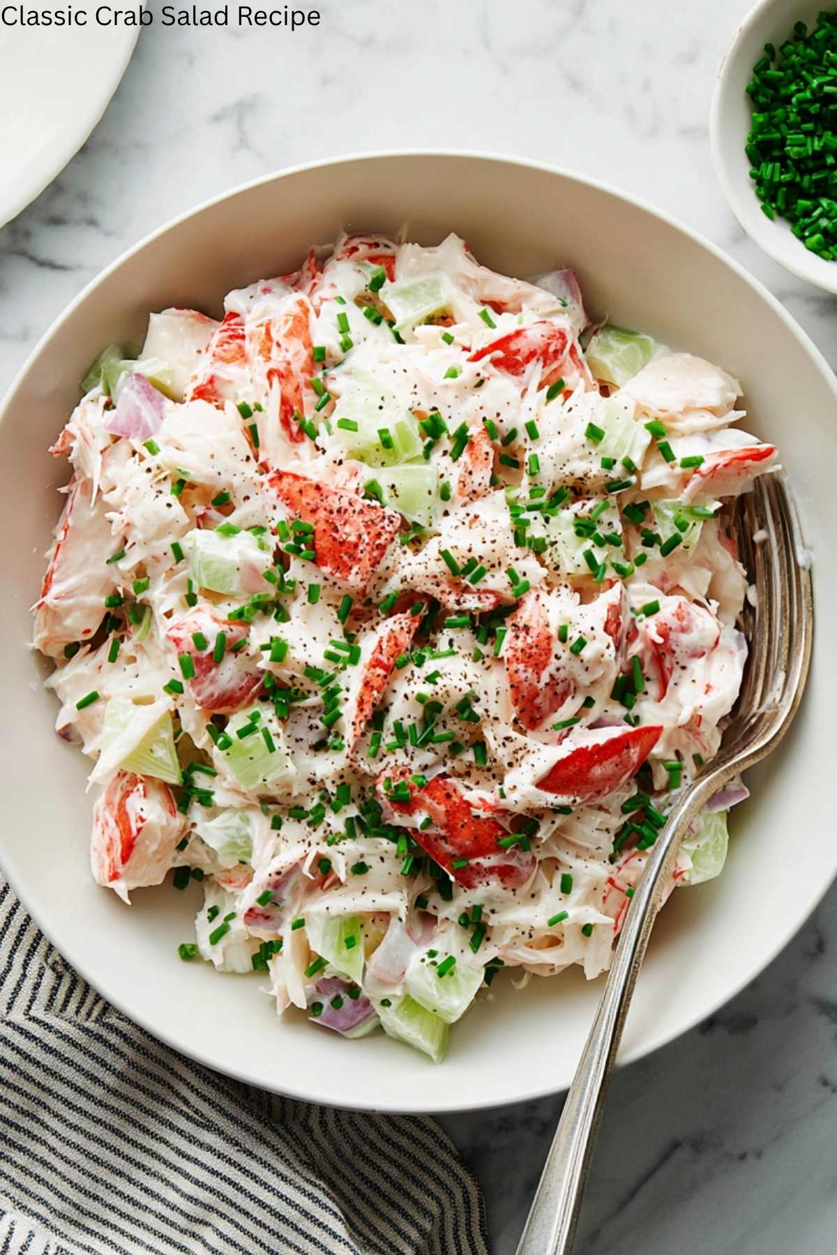 Classic Crab Salad Recipe