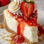 Strawberry White Chocolate Cheesecake Recipe