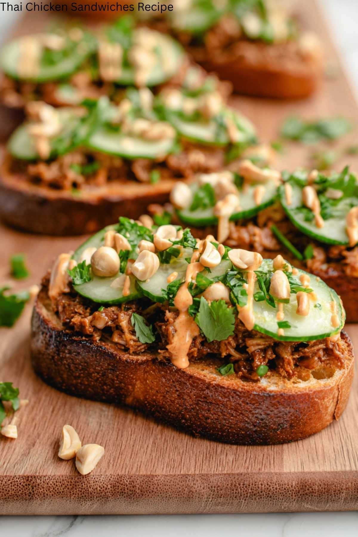 Thai Chicken Sandwiches Recipe