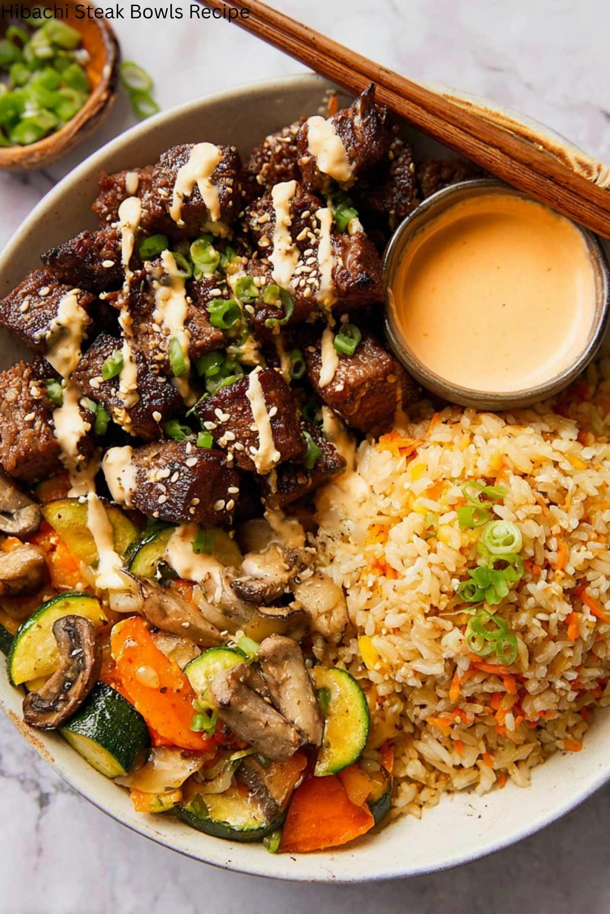 Hibachi Steak Bowls Recipe