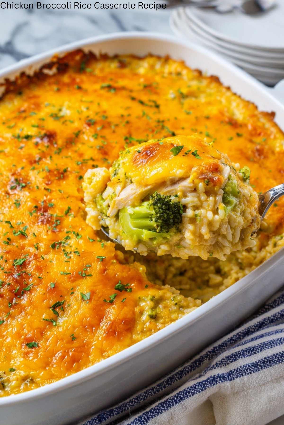 Chicken Broccoli Rice Casserole Recipe