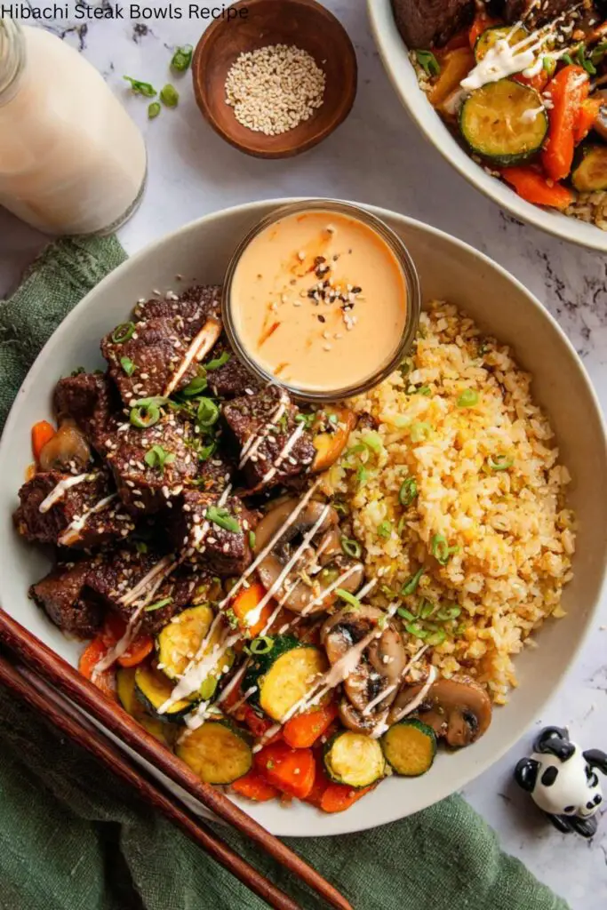Hibachi Steak Bowls Recipe