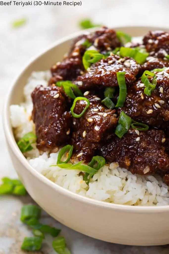Beef Teriyaki (30-Minute Recipe)
