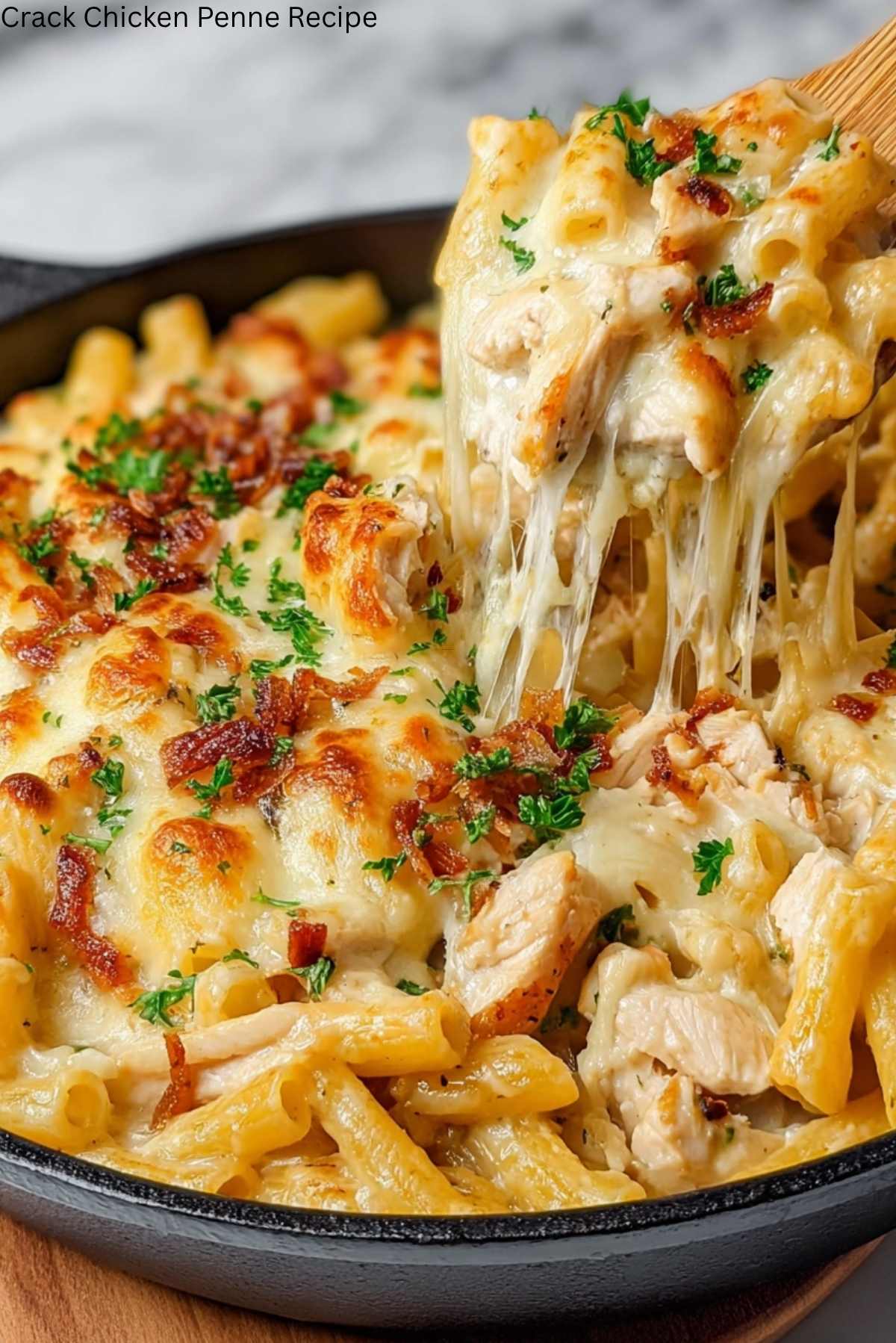 Crack Chicken Penne Recipe