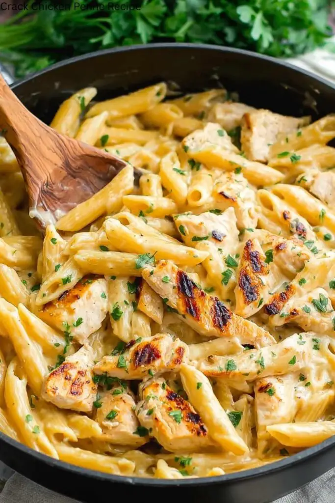 Crack Chicken Penne Recipe