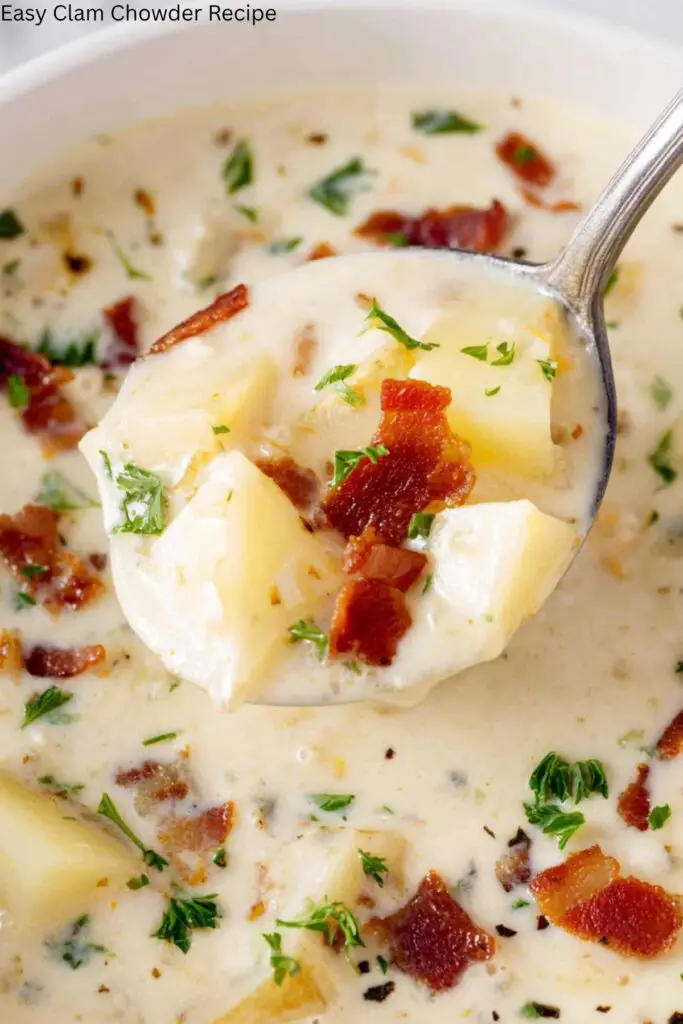 Easy Clam Chowder Recipe
