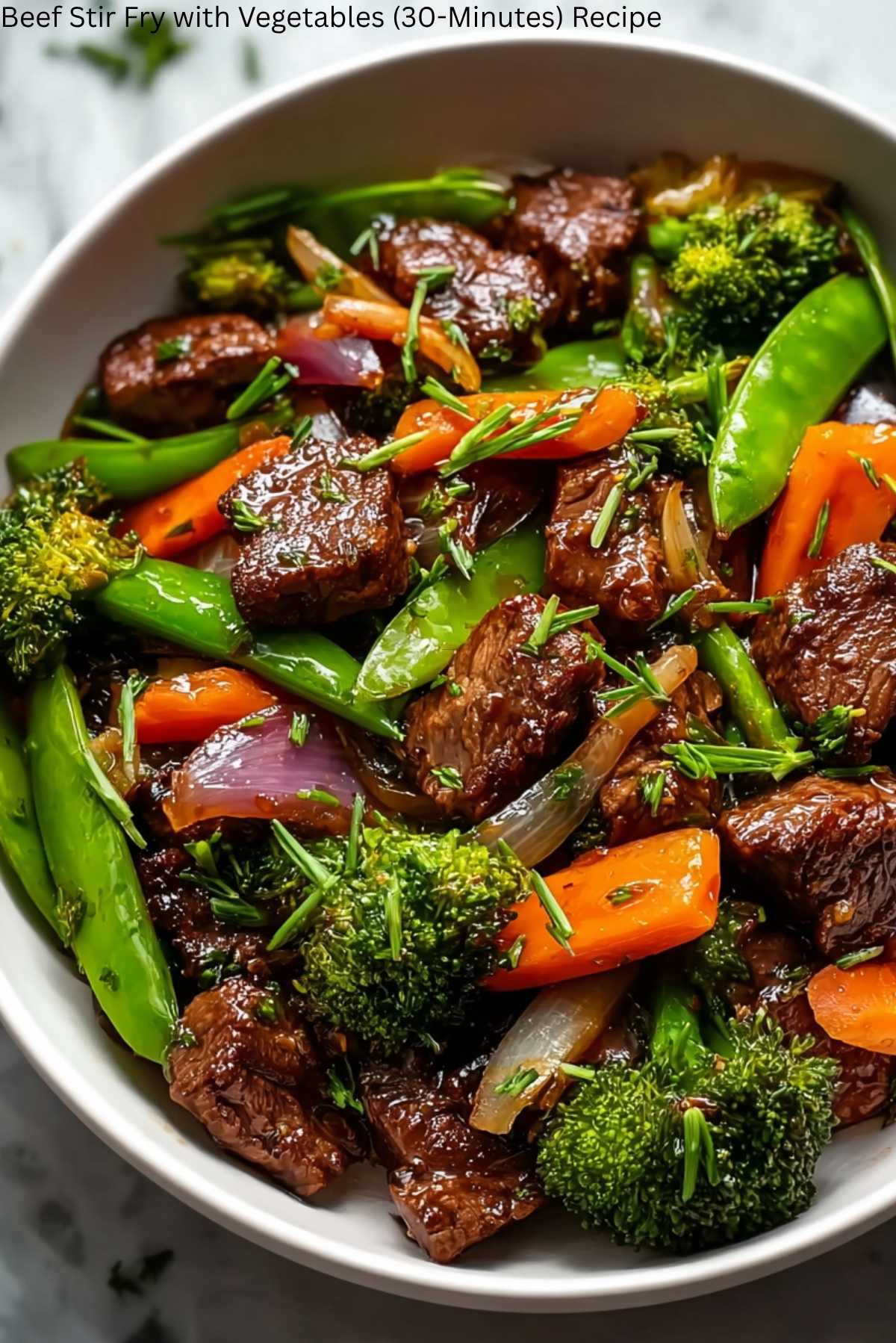 Beef Stir Fry with Vegetables (30-Minutes) Recipe