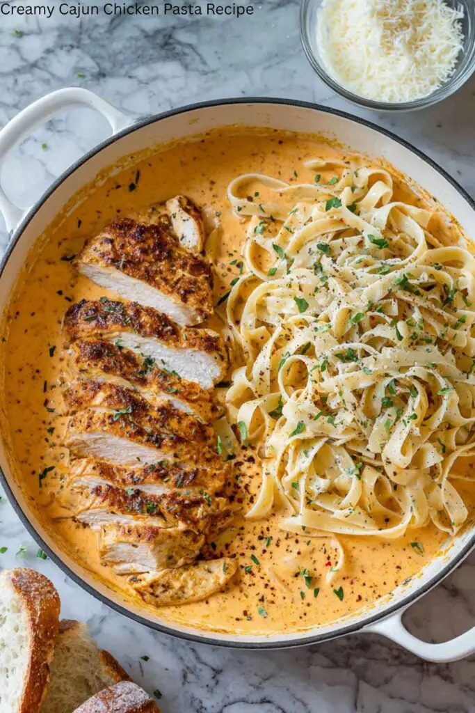 Creamy Cajun Chicken Pasta Recipe