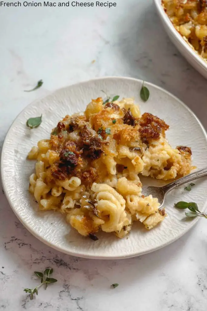 French Onion Mac and Cheese Recipe