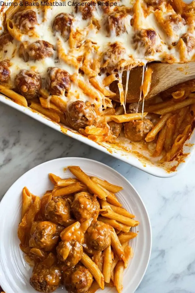 Dump & Bake Meatball Casserole Recipe