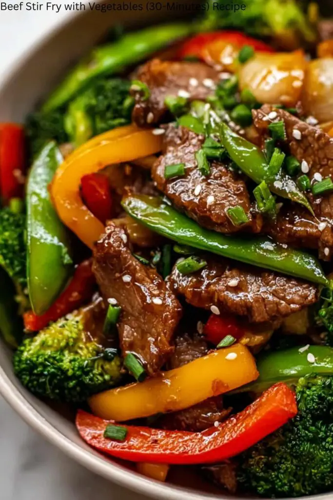 Beef Stir Fry with Vegetables (30-Minutes) Recipe