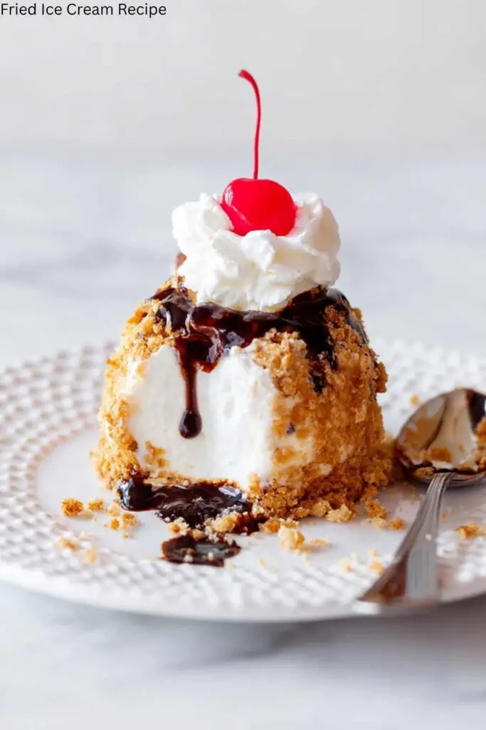 Fried Ice Cream Recipe