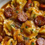 Crockpot Pierogi Casserole with Kielbasa | Easy Recipe