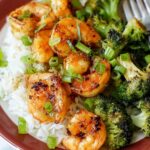 Honey Garlic Butter Shrimp and Broccoli Recipe