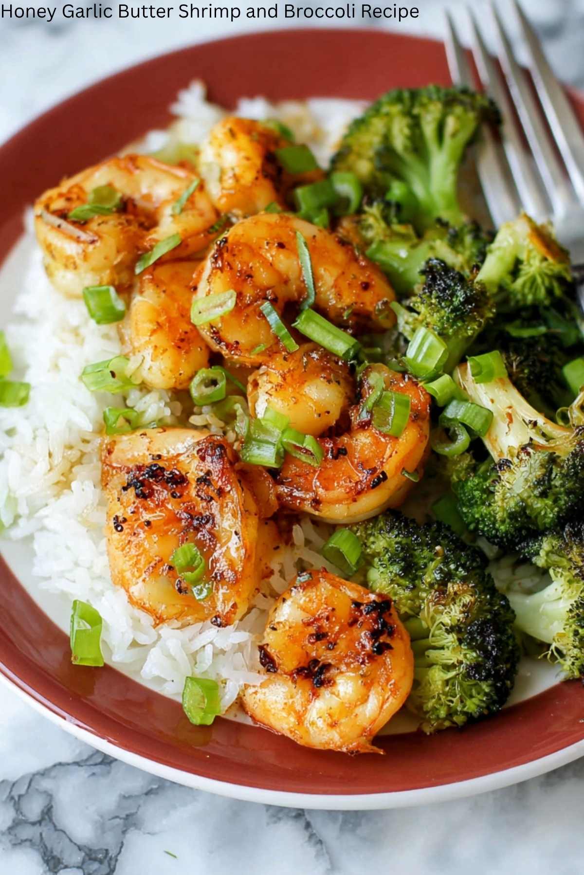 Honey Garlic Butter Shrimp and Broccoli Recipe
