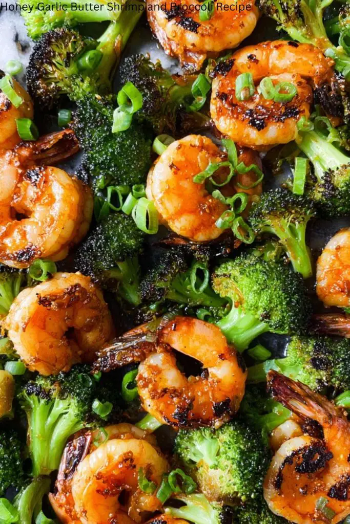 Honey Garlic Butter Shrimp and Broccoli Recipe