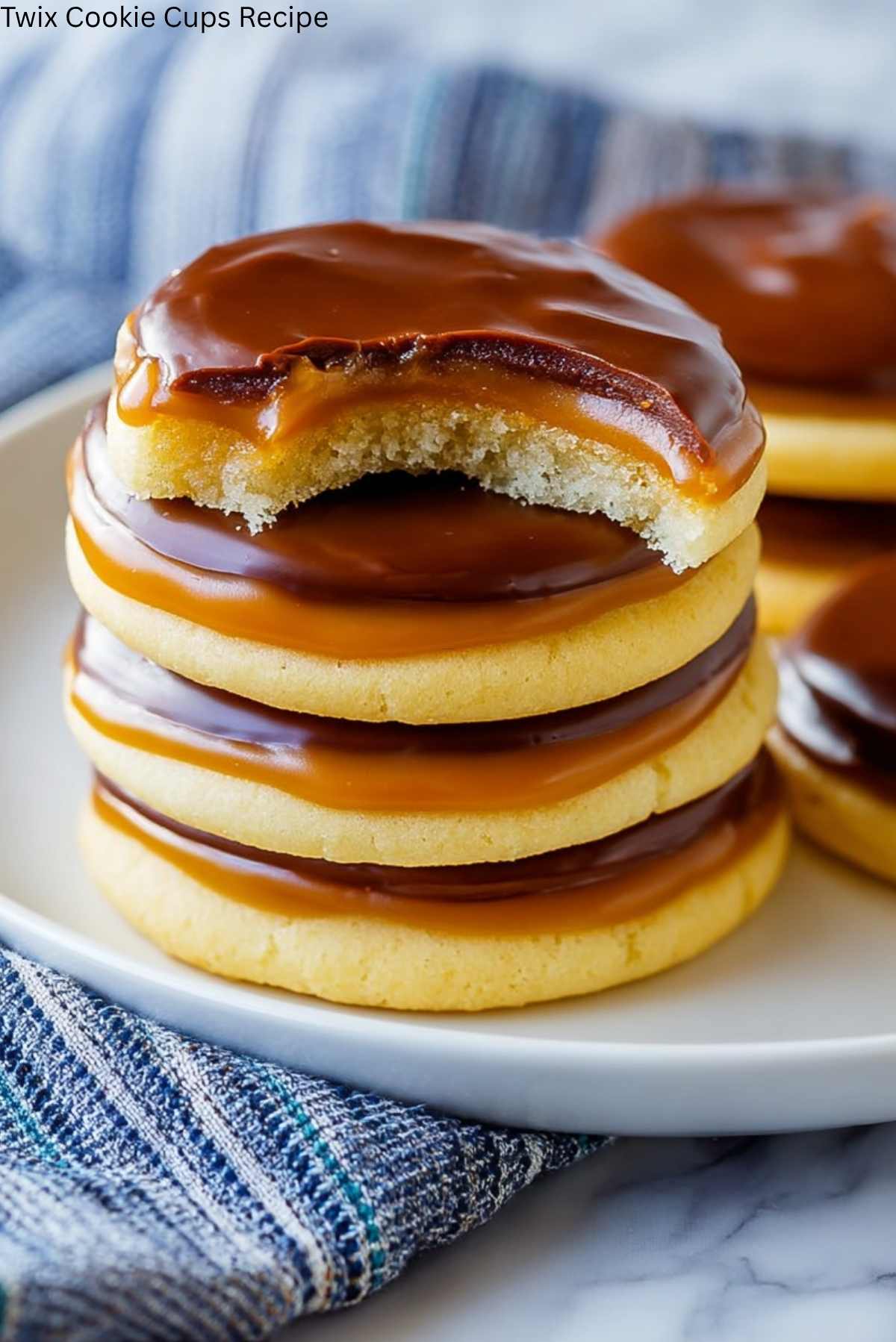 Twix Cookie Cups Recipe