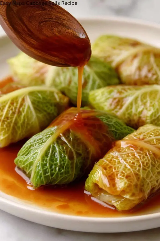 Easy Napa Cabbage Rolls Recipe