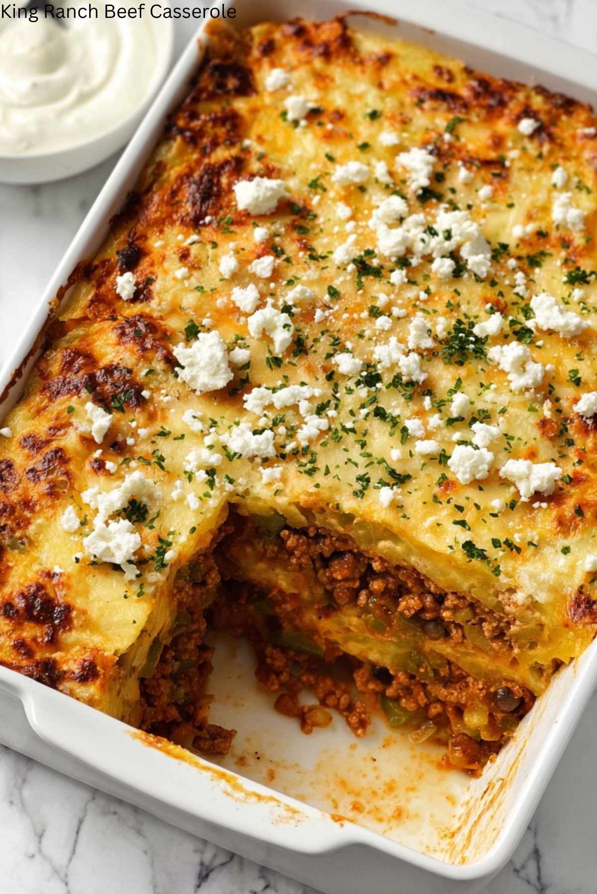 King Ranch Beef Casserole