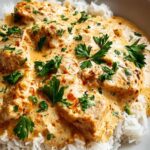 Creamy Smothered Chicken and Rice Recipe