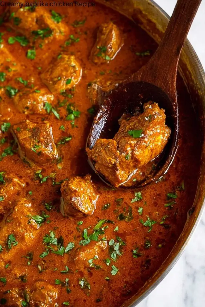 Creamy Paprika Chicken Recipe